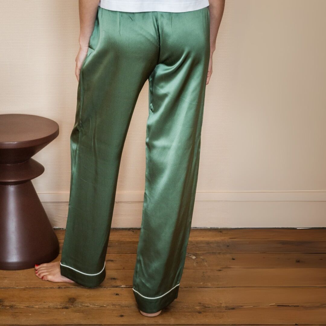 Women's pure silk pants