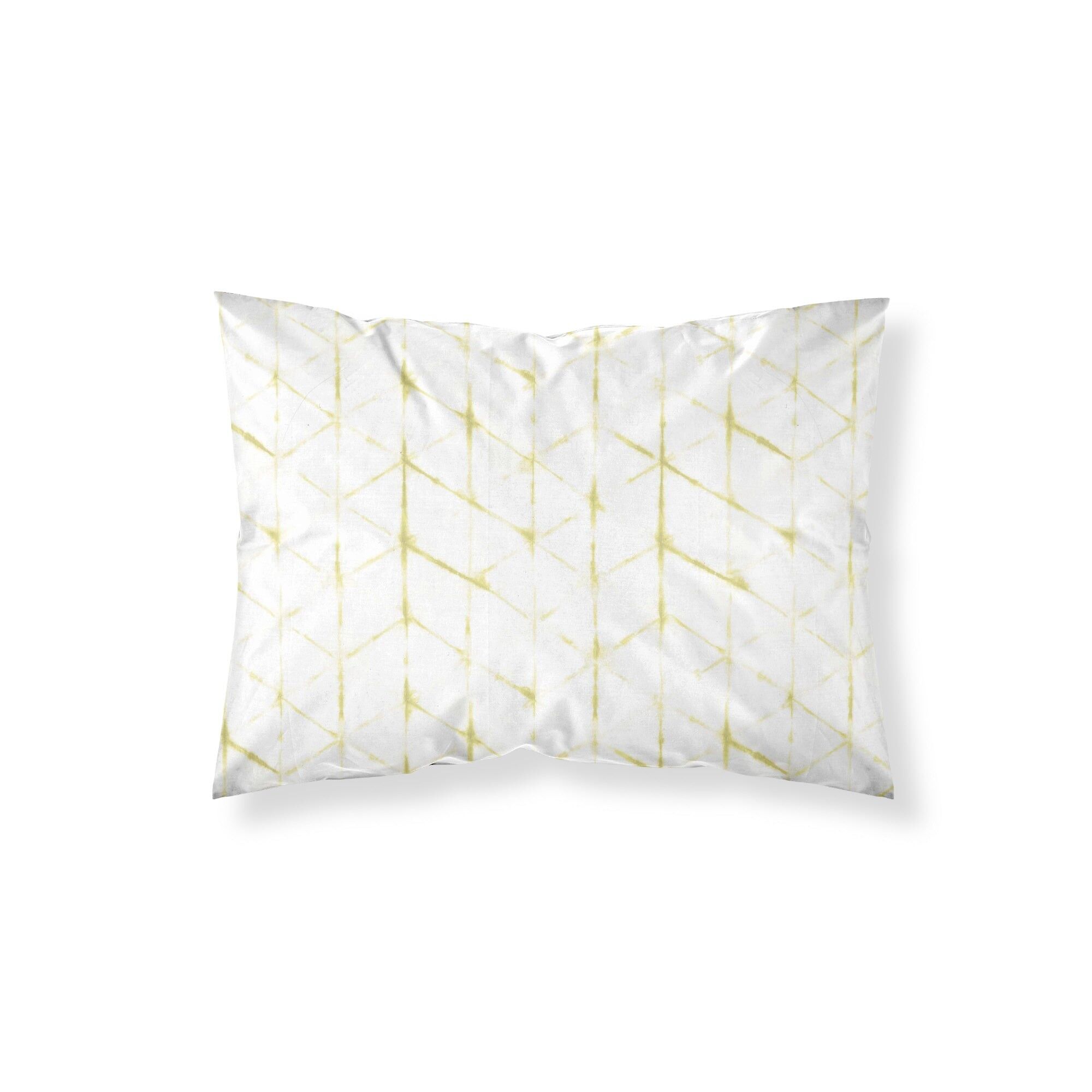 Federa per cuscino Porro verde chiaro 100% cotone