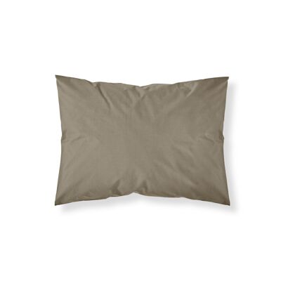 Federa semplice 100% cotone Marrone