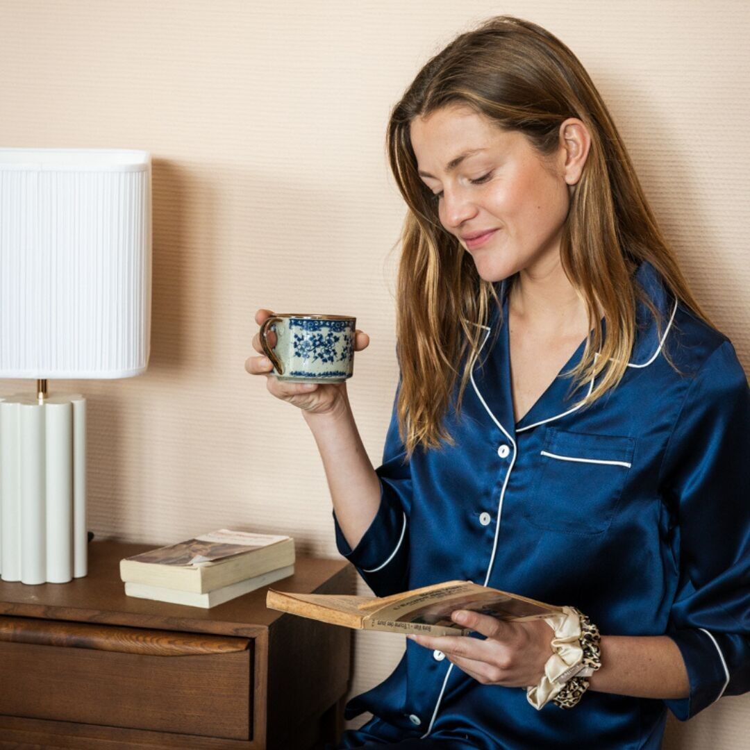 Women's pure silk shirt