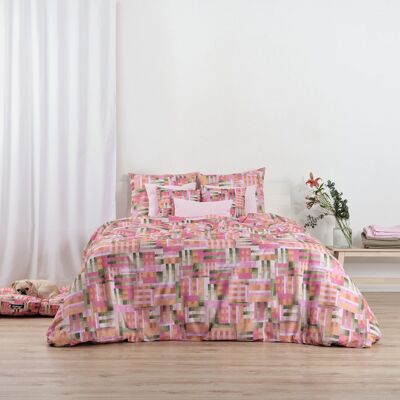 Copripiumino Diss Fucsia 100% cotone