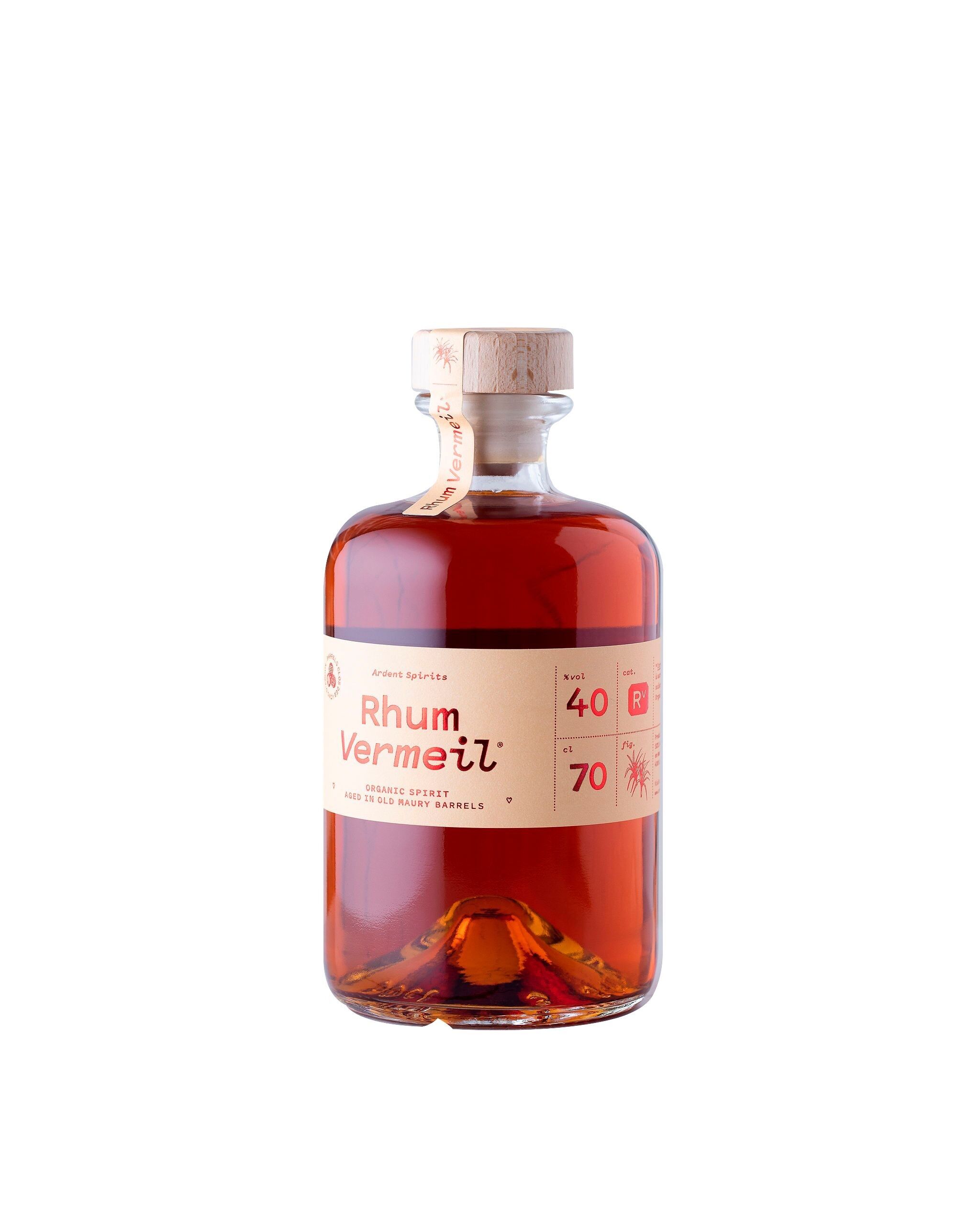 Rhum Vermeil 70cl - Ardent Spirits BIO