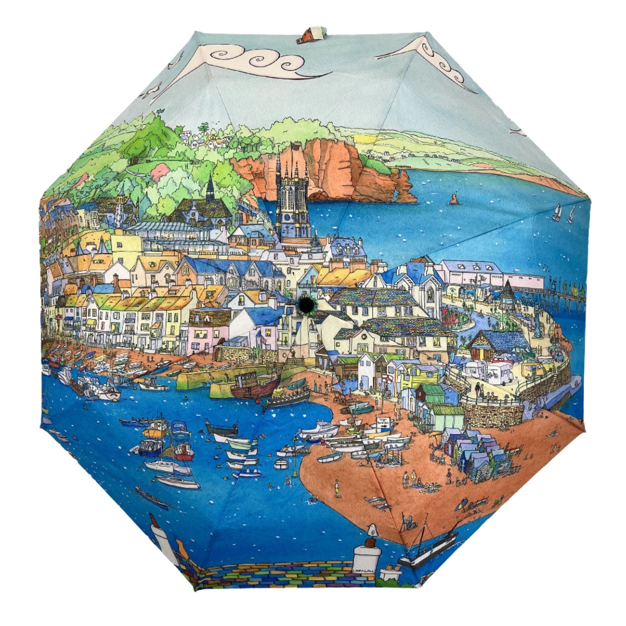 Laura Wall Oh That Place Taschenschirm