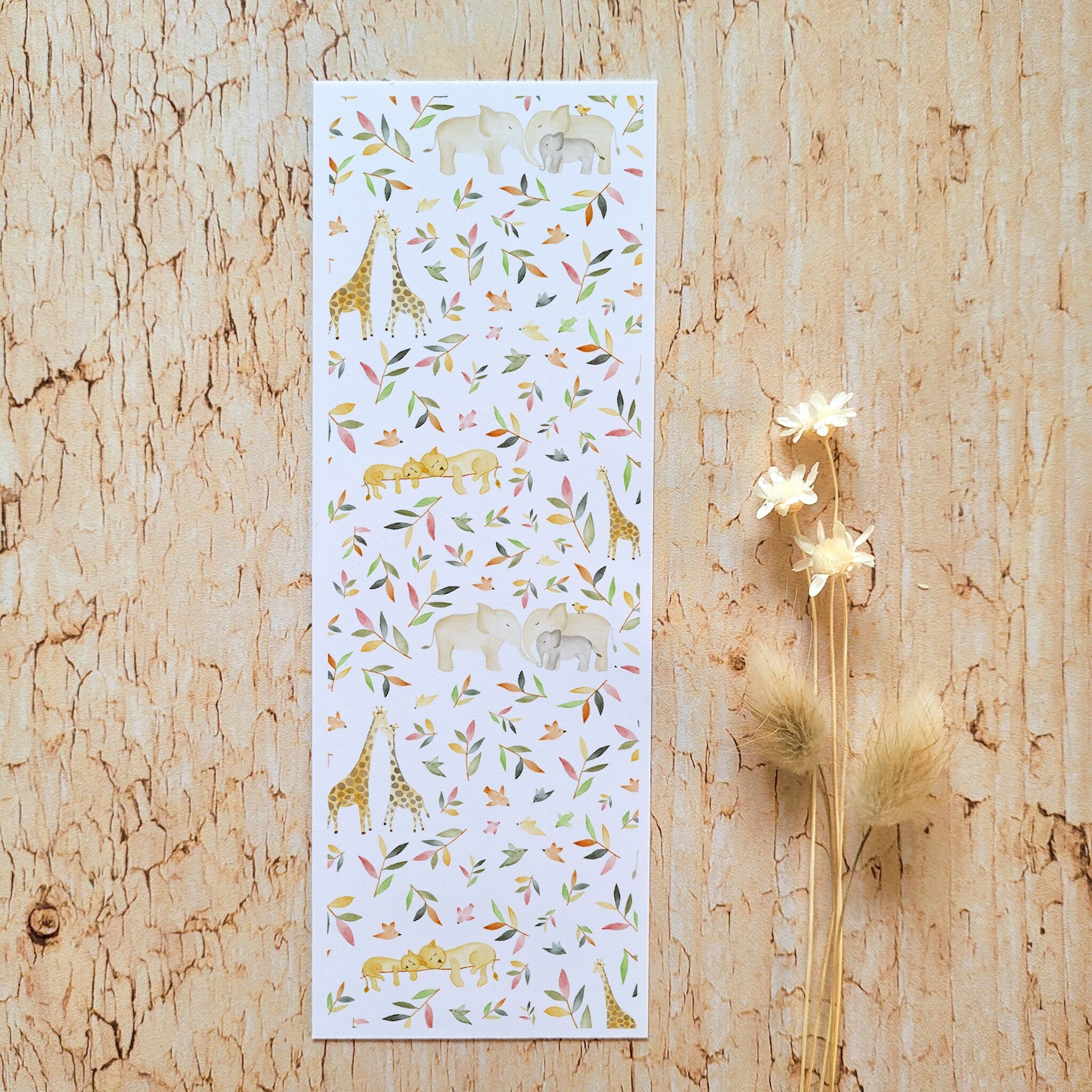 Marcador · "En la sabana"