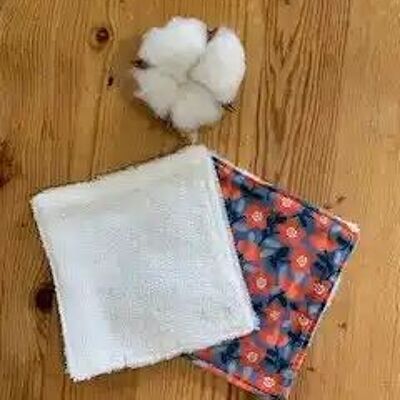 Confezione da 4 salviette ai fiori d'arancio