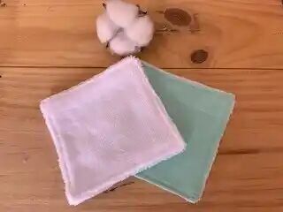 Packung mit 4 wassergrünen Tüchern