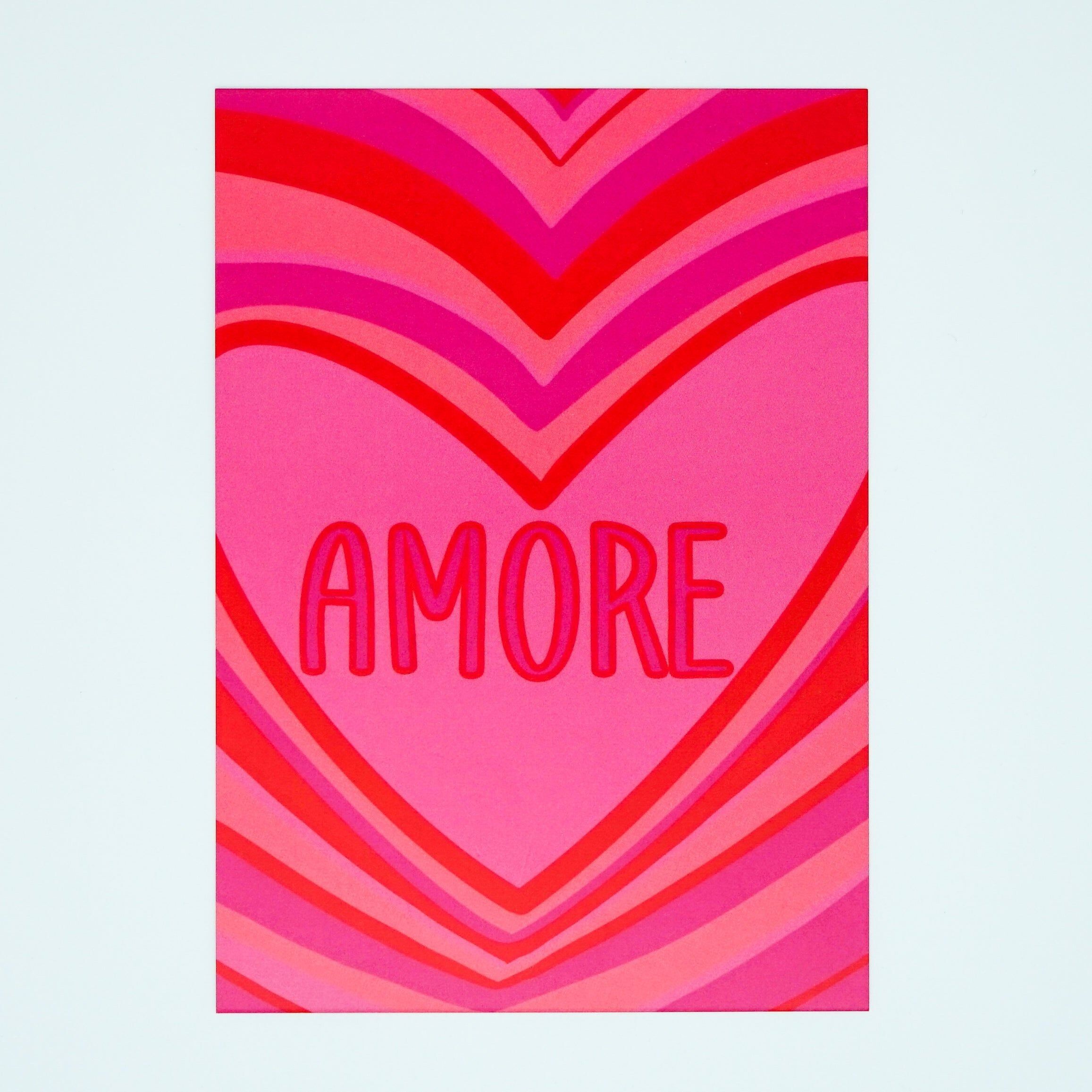 Postkarte "AMORE“