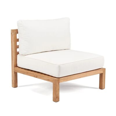 Le fauteuil modulaire une place Moyo - sans accoudoirs