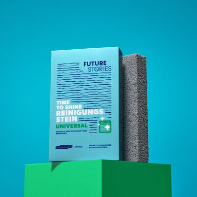 Pierre de nettoyage universelle – naturelle, végétalienne, sans microplastique