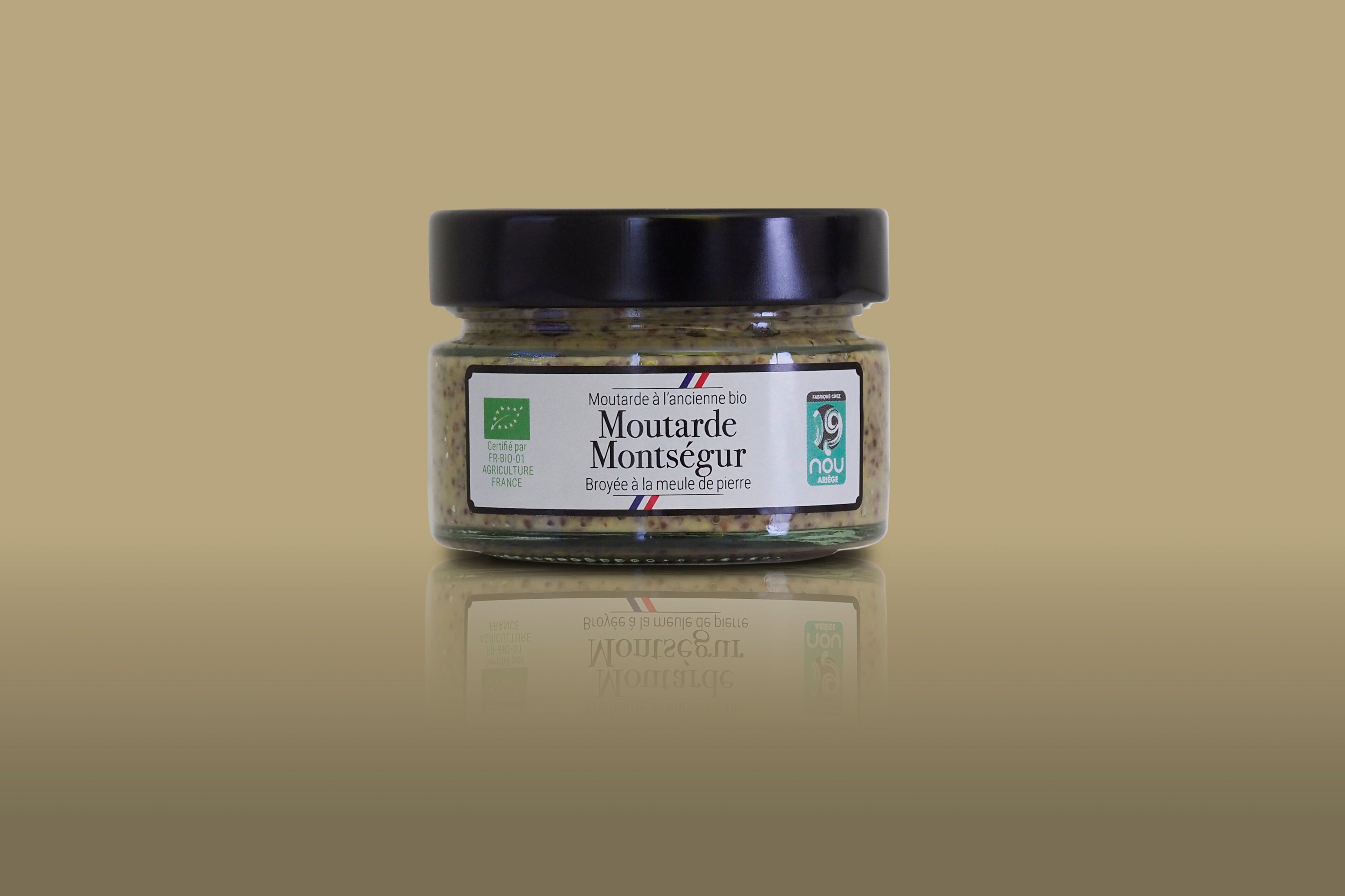 Bio-Senf, altmodisch, steingemahlen, 110 g