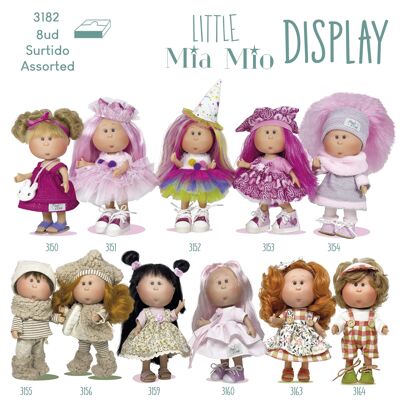 MUÑECA LITTLE MIA&MIO DISPLAY