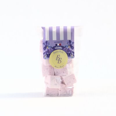 Guimauves artisanales Violette (Sachet de 50g)