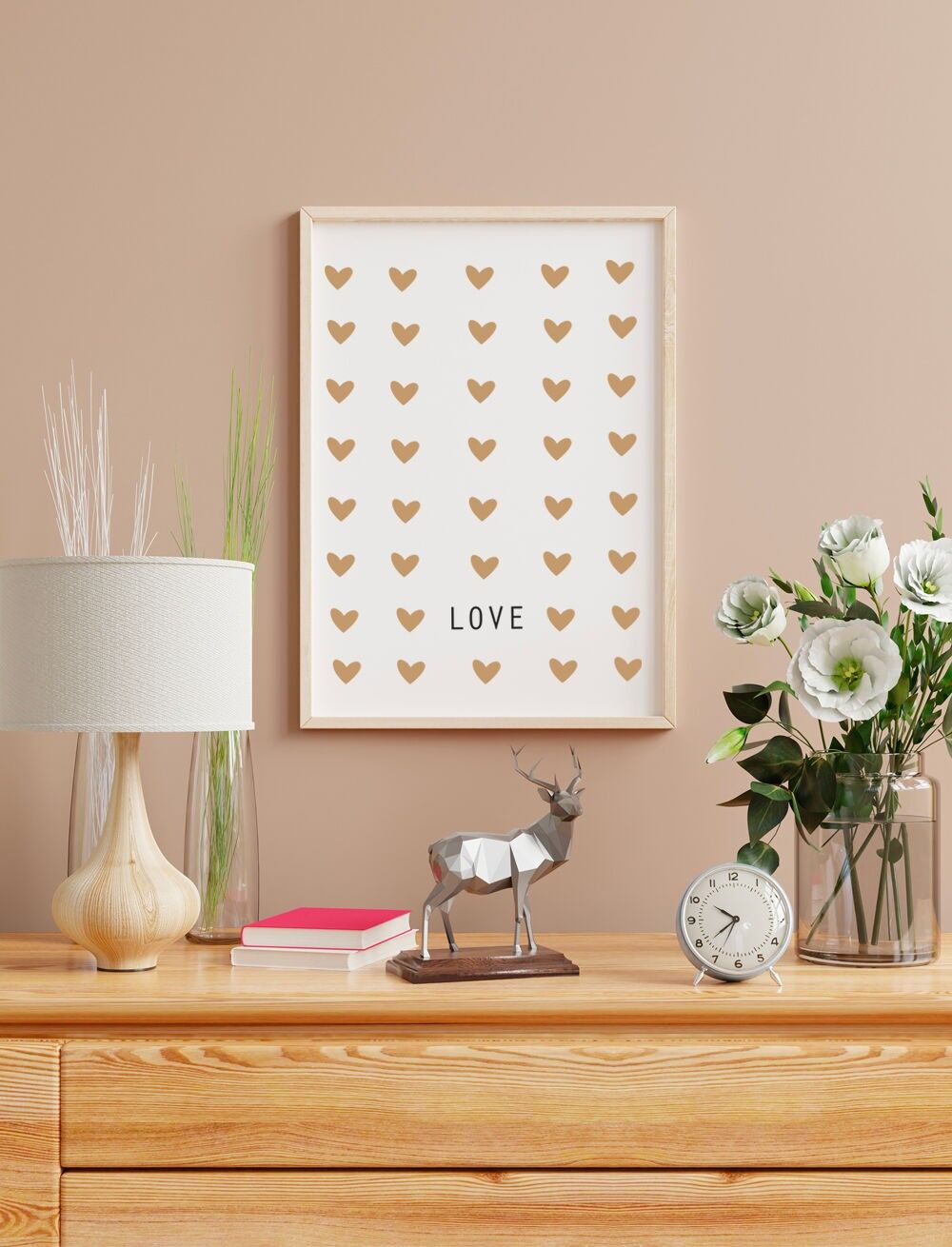 Valentine's Day LOVE poster - decoration poster