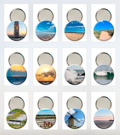 Miroirs de Sac souvenirs de la Vendée
