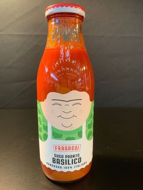 Tomatensauce Sugo Pronto / Basilikum / 500g / VE 6