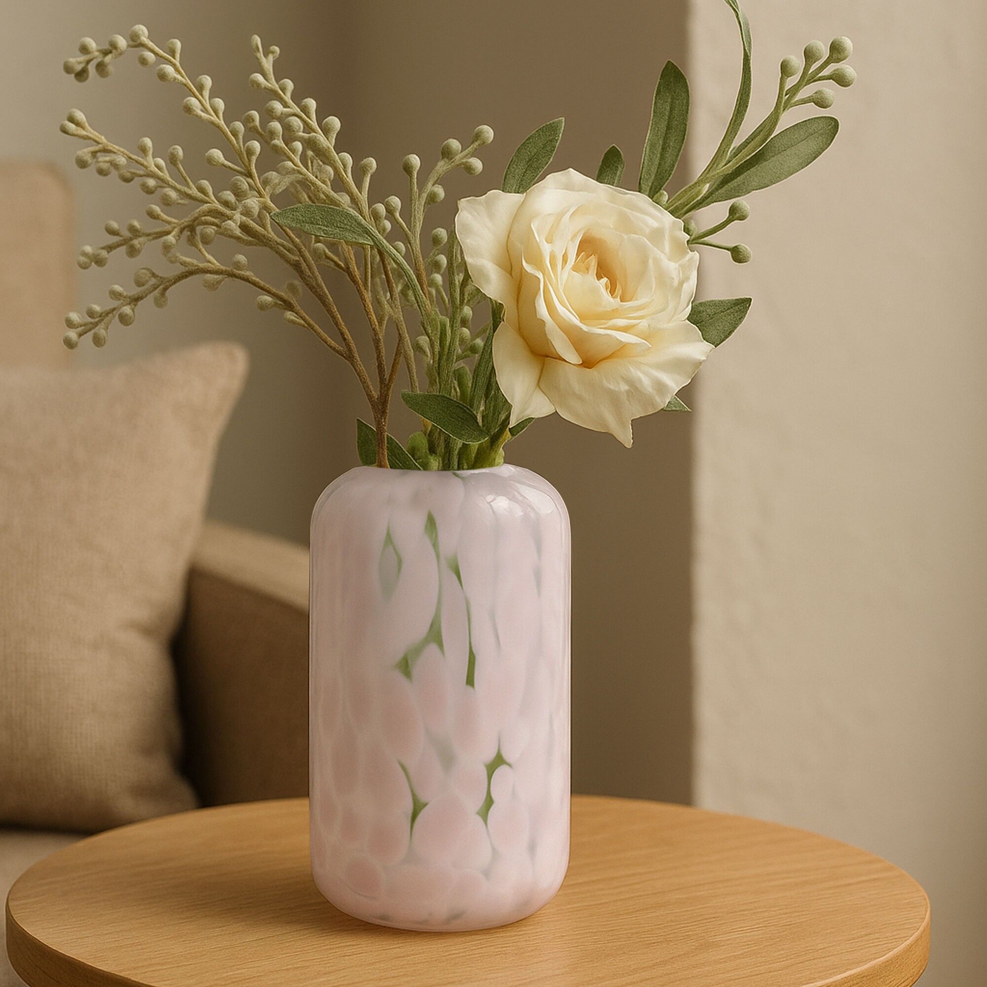 Lava Pink Glass Vase - Vaso decorativo