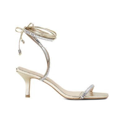 Sandalias de tacón con tira al tobillo para mujer: elegantes tacones altos abiertos para bodas, fiestas y eventos. Zapatos de vestir cómodos y con estilo.