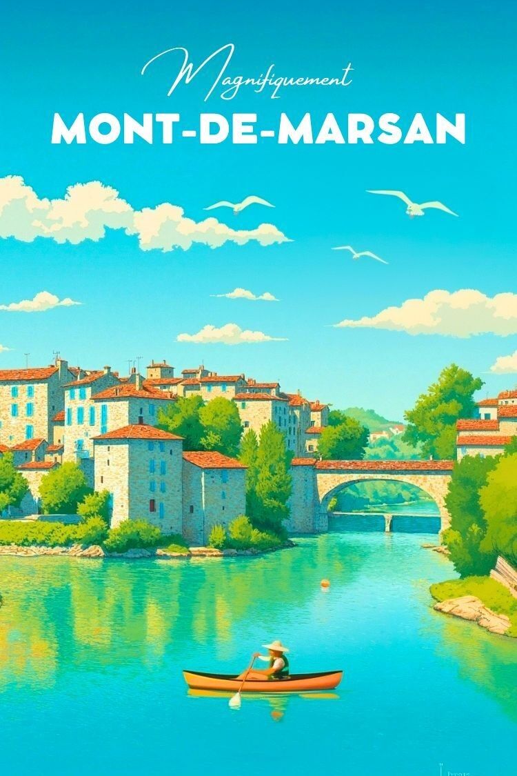 Vintage Poster Mont de Marsan