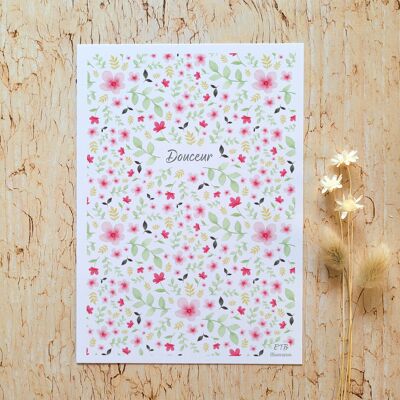 Biglietto di auguri · "Liberty darling" · Dolcezza