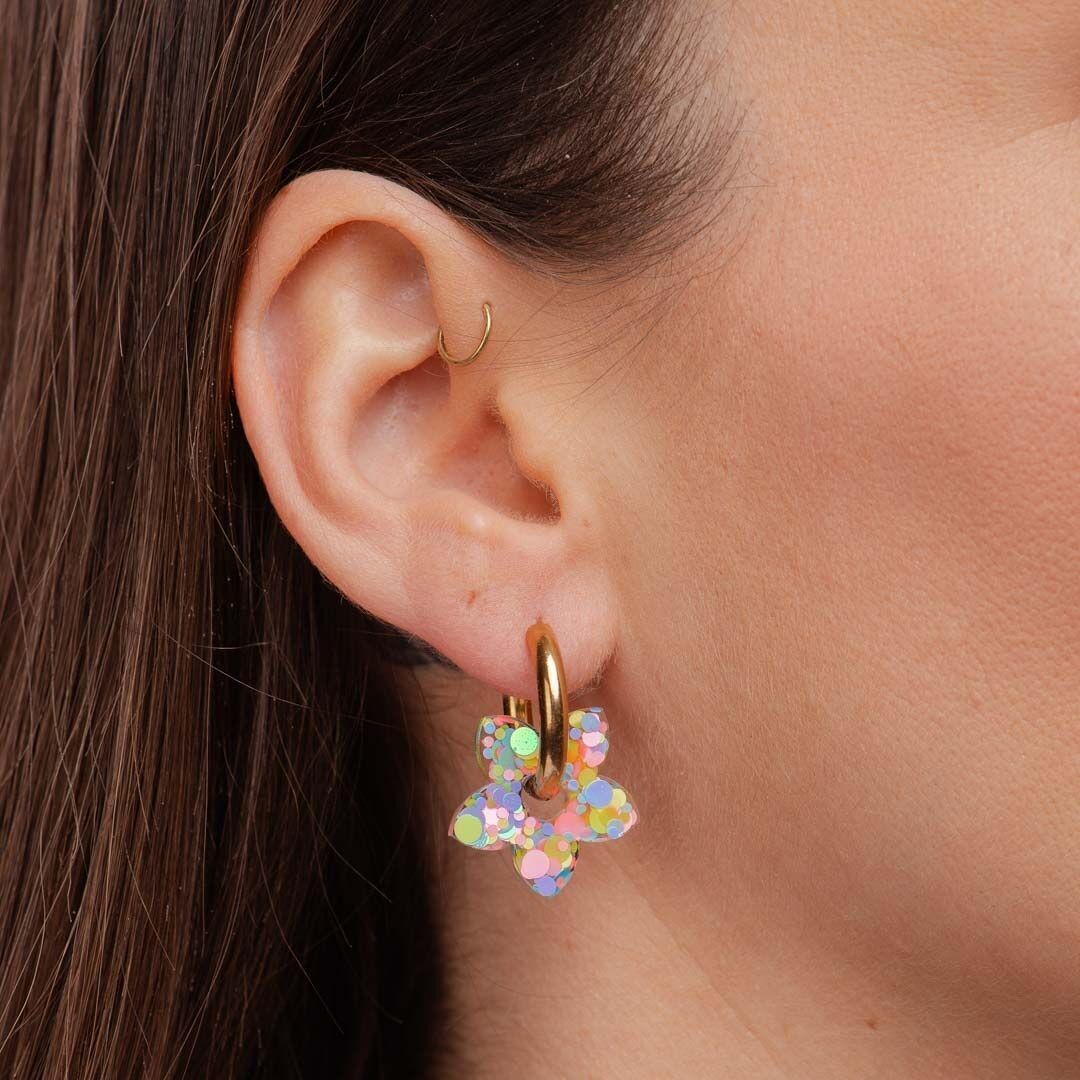 Tiare Kaugummi-Creolen