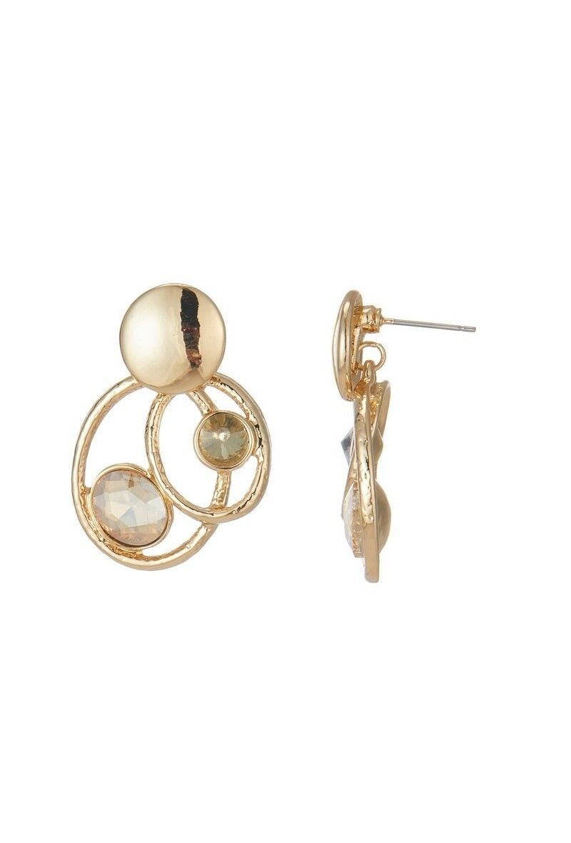 Orecchini a bottone Hermance