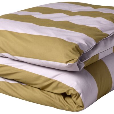 Housse de couette Malo Poivre rose/Nuts 200 x 140