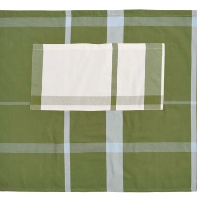 Bistro apron La nonna Pistacchio 70 x 85