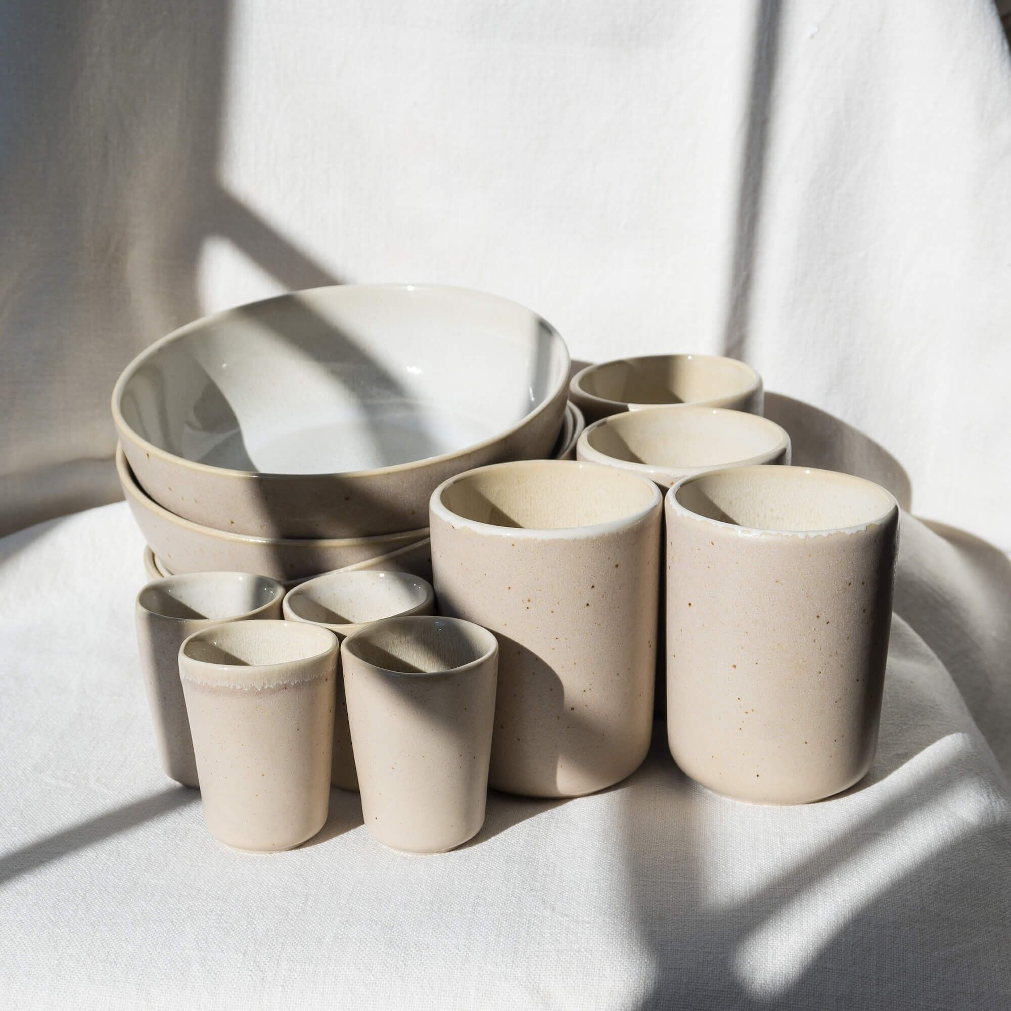 Set per la colazione Eelina - Gres EDDA - Set di stoviglie - Gres - Prodotto in Portogallo - Cresciuto nelle Alpi