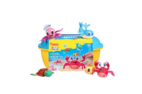 Jovi - PLAY & FUN - Pâté à modeler Coffre - SPLASH