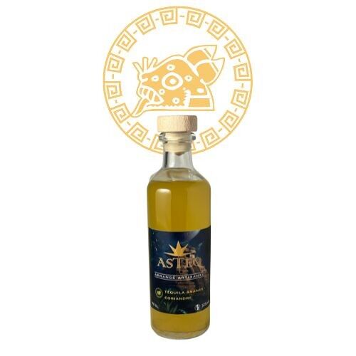 Téquila arrangée Ananas & Coriandre - 70cl