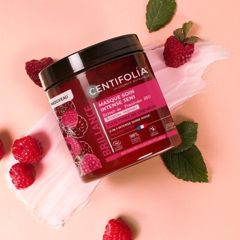 Mascarilla de tratamiento de brillo intenso 3 en 1