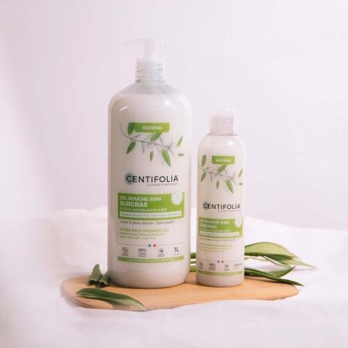 Gel douche soin surgras Verveine citronnée - 1L