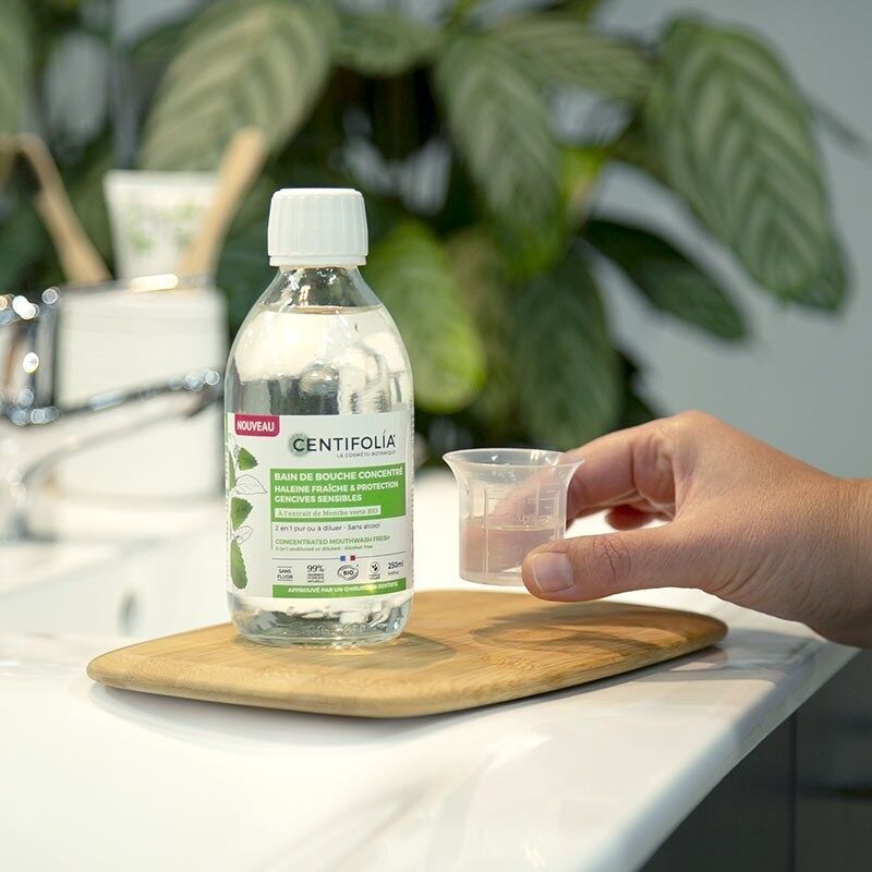 Enjuague bucal concentrado 2 en 1