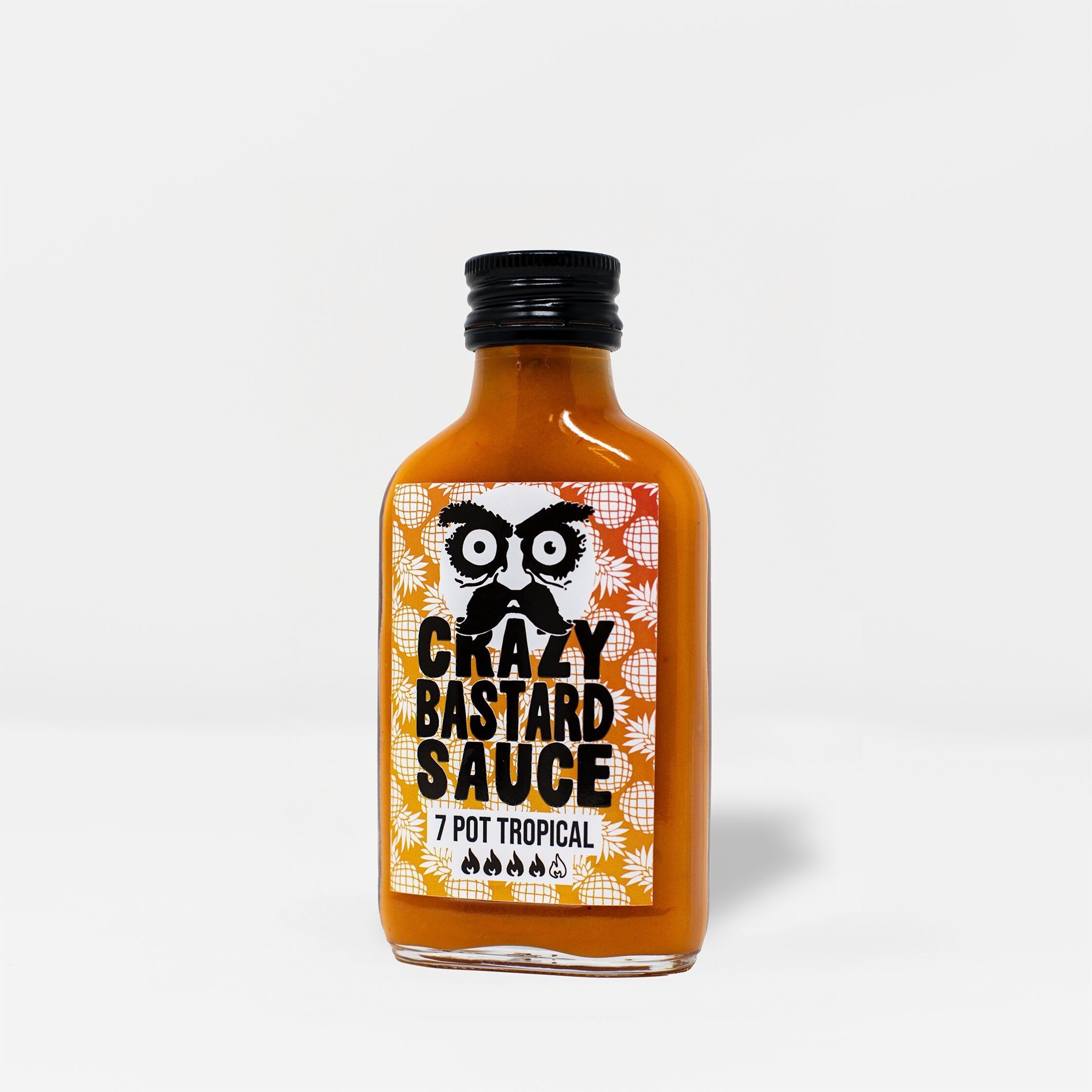 Salsa piccante Crazy Bastard - 7Pot Tropical 100ml