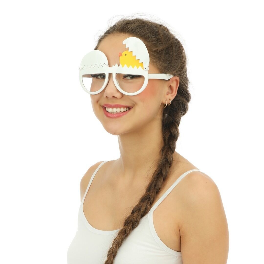 Lunettes poussin avec coquille