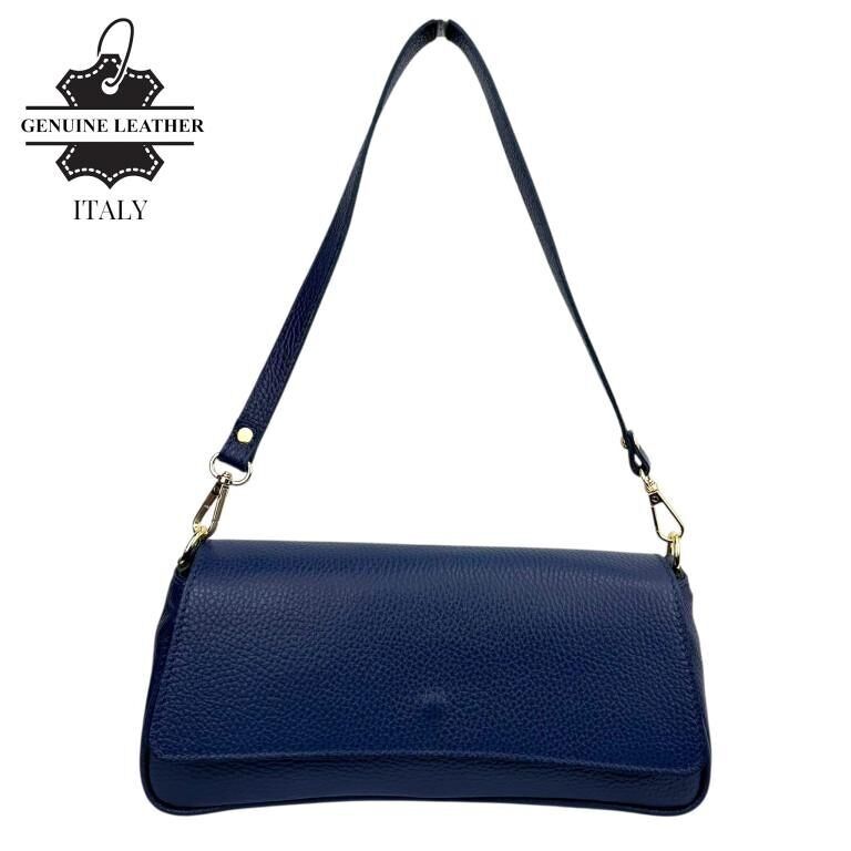 Borsa a tracolla in pelle italiana di alta qualità per donna