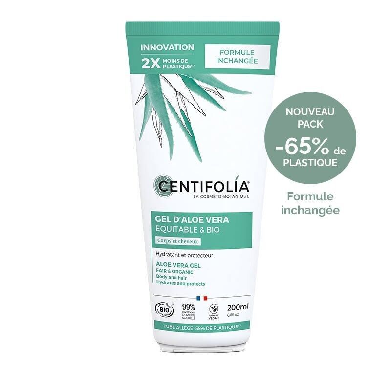 Gel di Aloe Vera biologico e del commercio equo e solidale