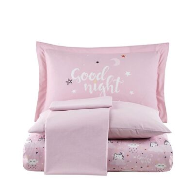 Hobby Daisy Pink - Set copripiumino Popelin Studio