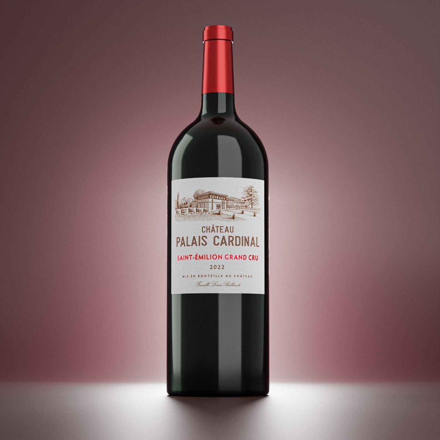 Magnum - Château Palais Cardinal - 2022 - Red Wine - Saint-Emilion Grand Cru - 150cl