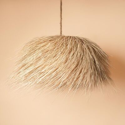 Lampada a sospensione in fibra di palma naturale da 60 cm - Coco