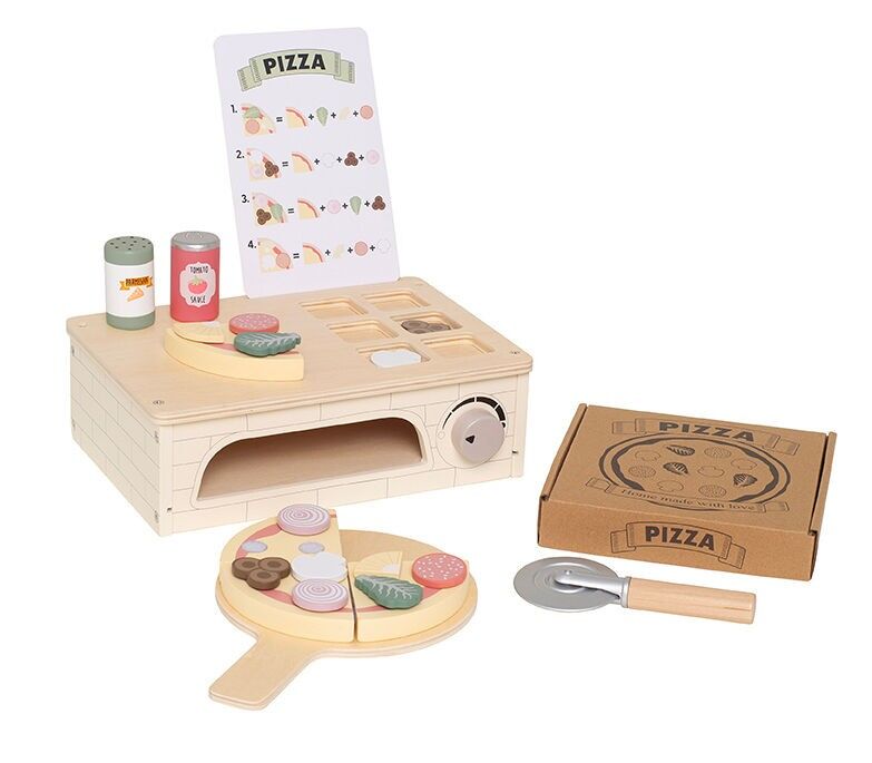 Giocattolo in legno per bambini - Forno per pizza