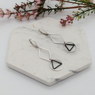 Boucles d'oreilles - Geometrica 8