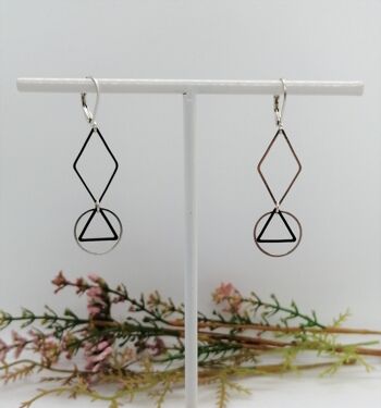 Boucles d'oreilles - Geometrica 8 2