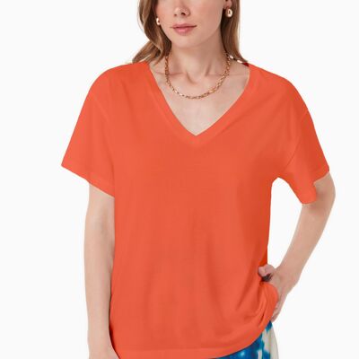 T-shirt en modal TENCEL™ et coton biologique