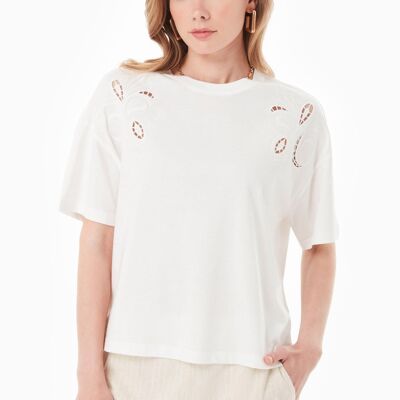 T-shirt en modal TENCEL™ et coton biologique
