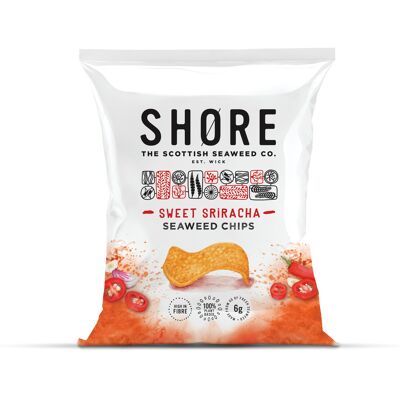 Seaweed Chips – Sweet Sriracha Chilli 24X25g