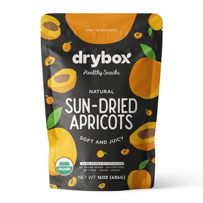 Drybox Sun albicocca secca - doypack (456g) 16OZ