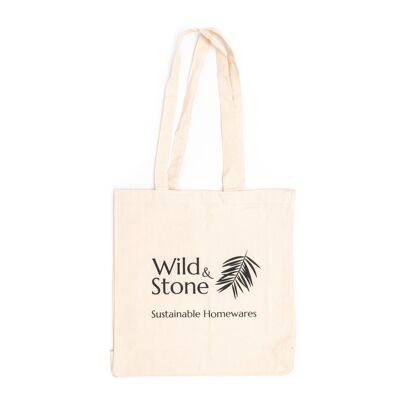 Natural Cotton Tote Bag - Recycled