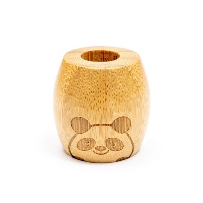 Bamboo Toothbrush Stand - Children's