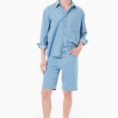Pantaloncini di jeans realizzati in cotone biologico
